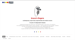 Desktop Screenshot of brucesfingers.co.uk
